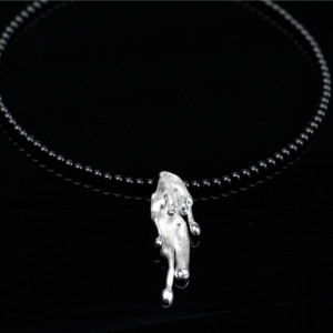 Liquid Kette mit Onyx matt - Alvor