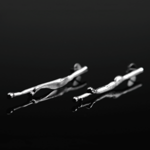 Liquid Ohrstecker Isar big